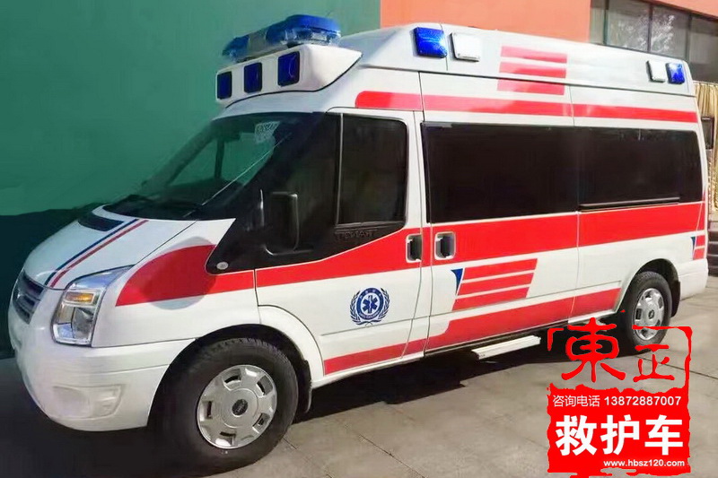 江鈴福特新世代長軸高頂救護(hù)車V348（帶凸臺）