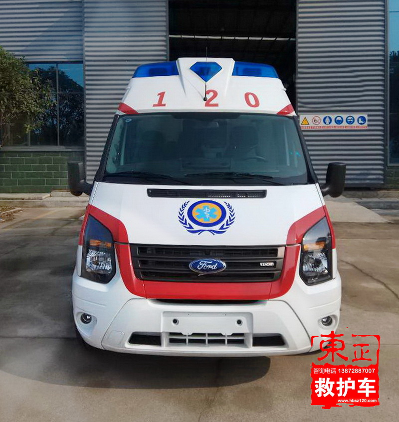 江鈴福特新世代長(zhǎng)軸救護(hù)車V348（超人頂）圖片5